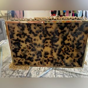 BCBG Cheetah print Clutch